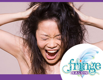 Fix your stressed Hair at FringeSalonMN