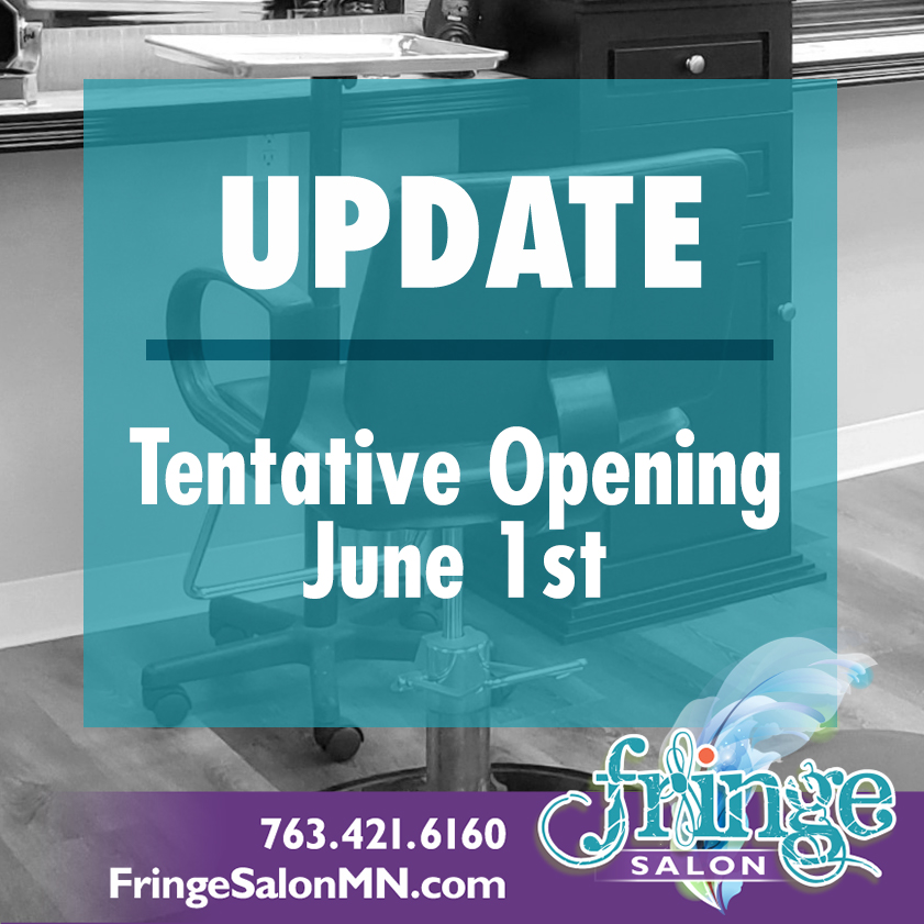 Fringe Salon Opening Update